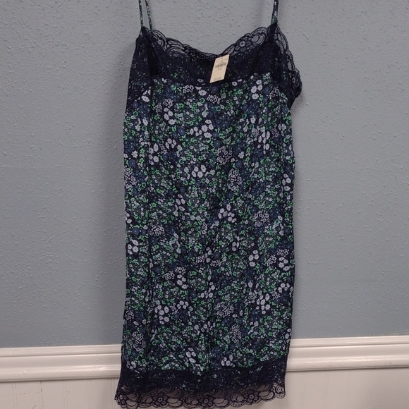 aerie Other - Aerie Blue and Green Floral Lace BabyDoll